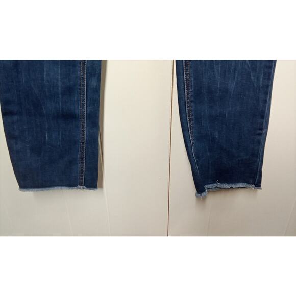 Seven Jeans Womens 10 Blue Dark Wash Weekend Slim Fit - Picture 4 of 9